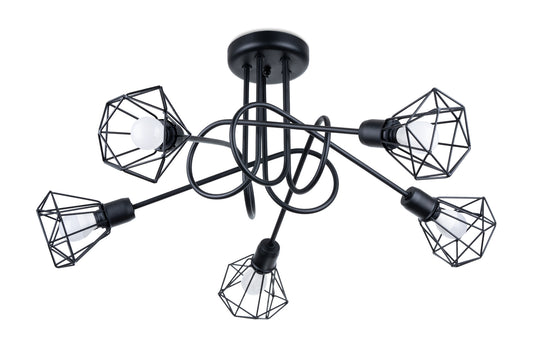 Chandelier ARTEMIS 5S black