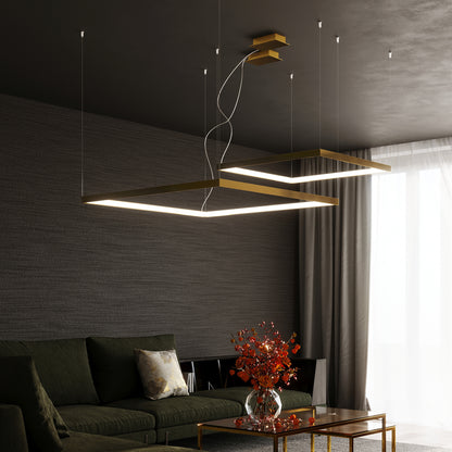 Chandelier NELYA M golden 3000K LED