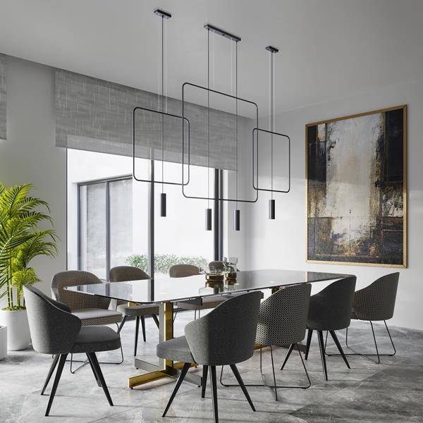 Pendant lamp RANA 2 black