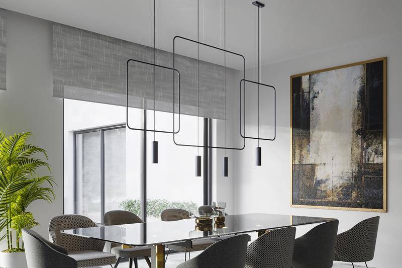 Pendant lamp RANA 2 black