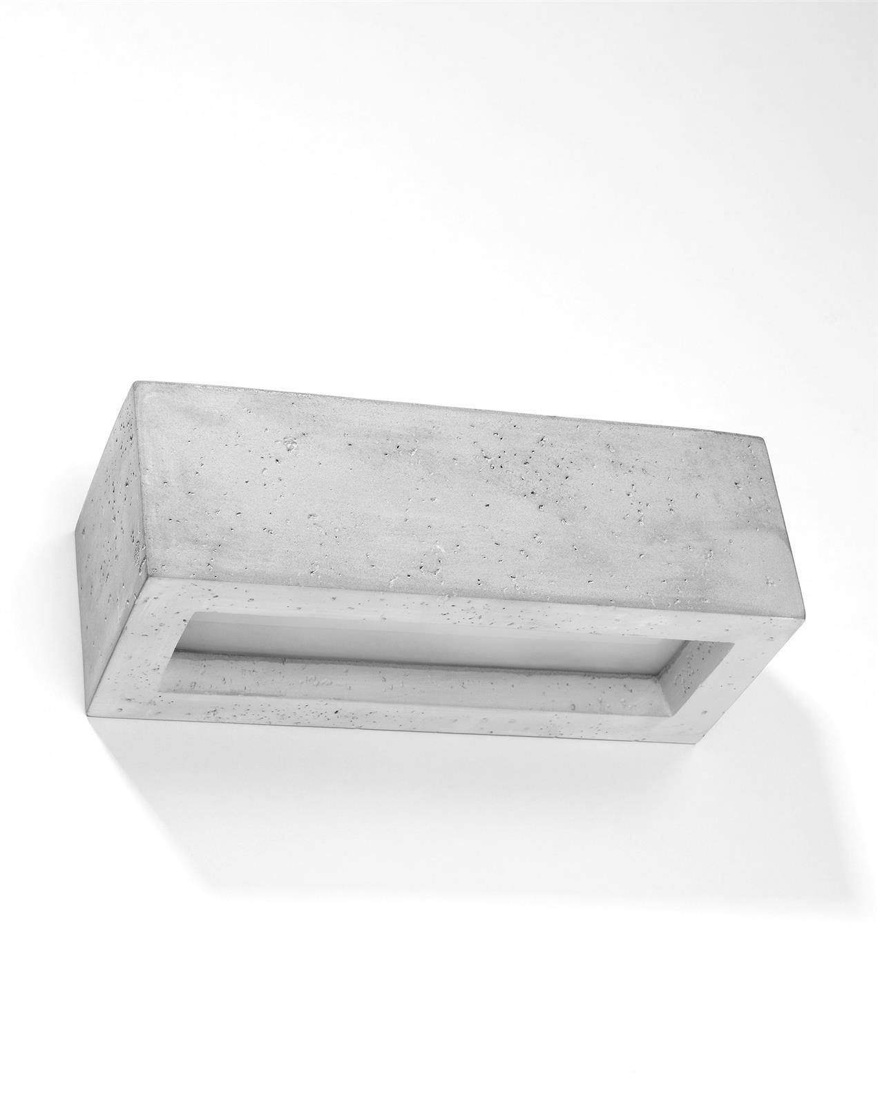 Wall lamp VEGA 30 concrete