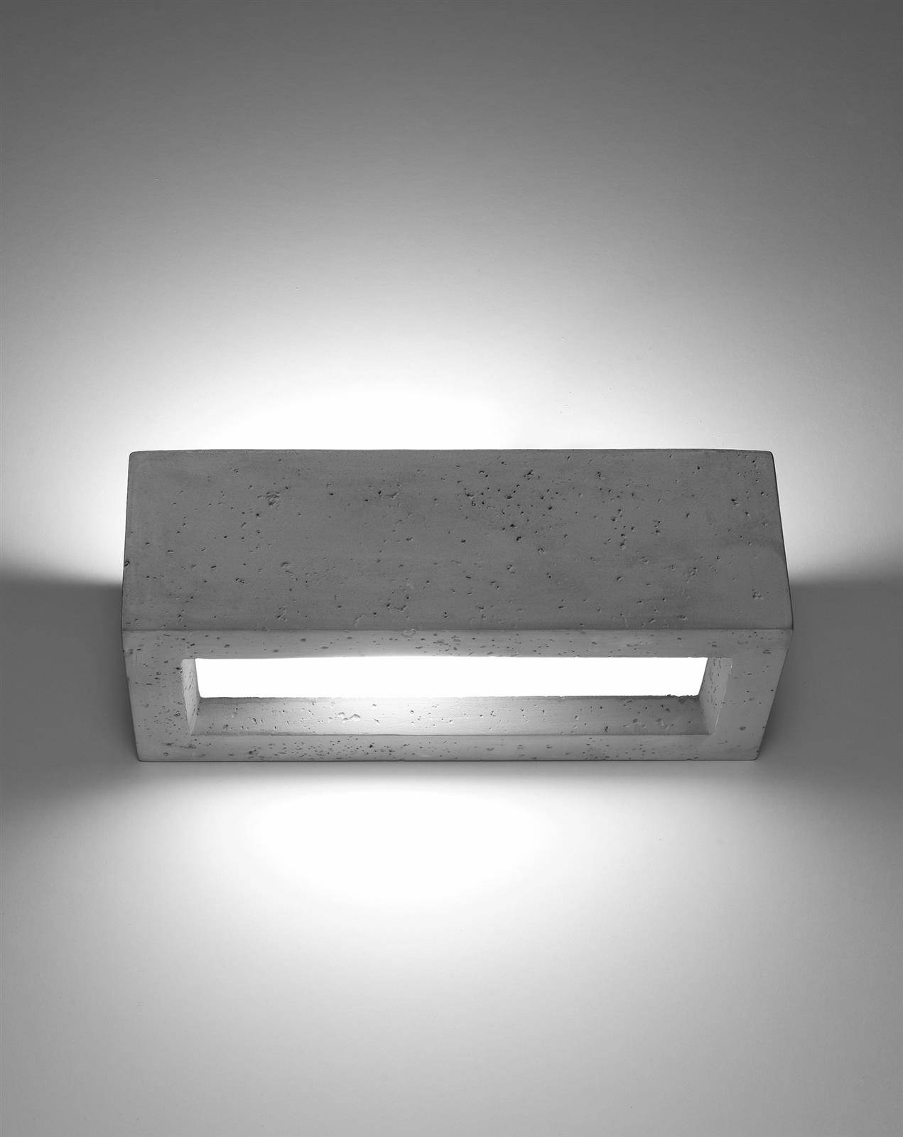 Wall lamp VEGA 30 concrete